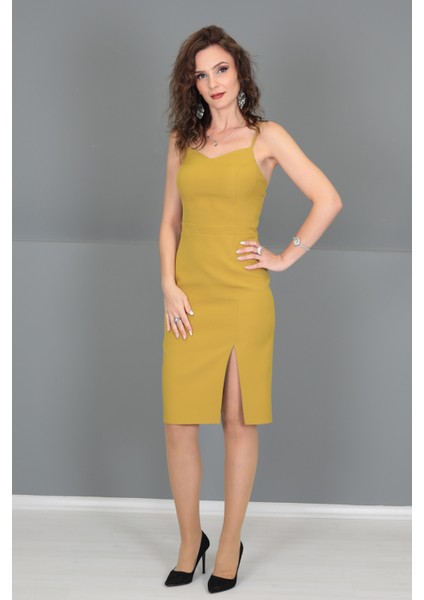 Askılı Elbise-Fıstık modelleri