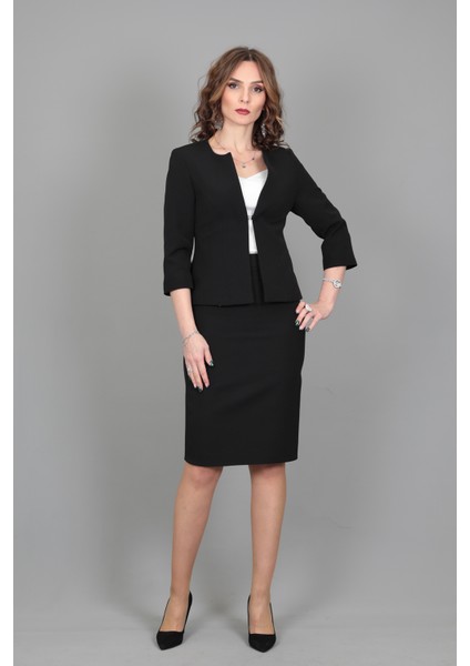 Düz Dar Etek-Siyah fiyatları