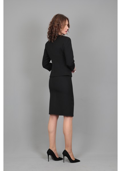 Düz Dar Etek-Siyah modelleri