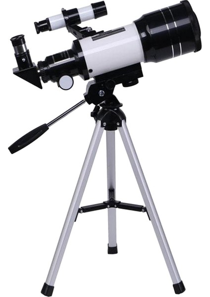 Taşınabilir F30070 Astronomik Reflektör Teleskop Seti Astronomi Standardı Için W / Tripod (Yurt Dışından)