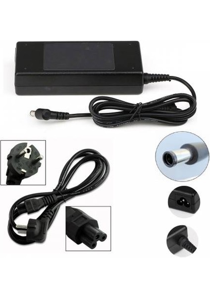 Hp Uyumlu Muadil Ürün 2 Yıl Garantili Pavilion Dv6 Serisi Adaptör Şarj Kablosu 19 Volt 4.74 Amper - 7.4mm5.0mm - Iğneli