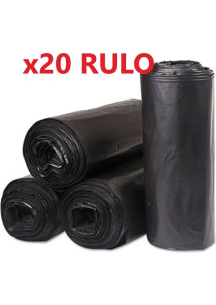 80X110 cm Çöp Torbası 400 gr (20 RULO-200 Adet)