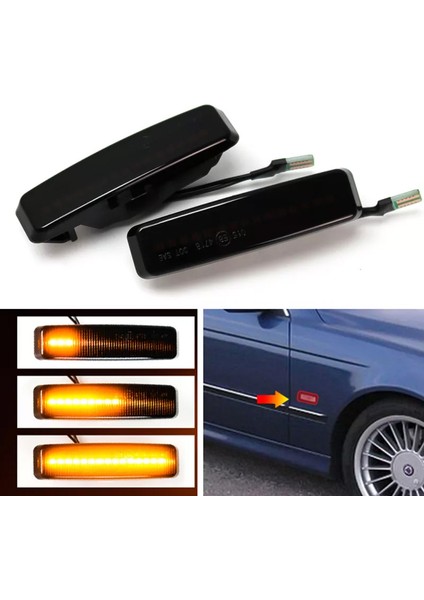 Bmw E39 Çamurluk Sinyalleri(Kayar Led)