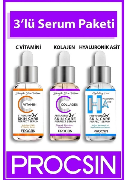 Procsın Üçlü Serum Paketi