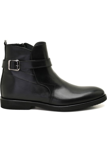 Willshire Siyah Erkek Deri Bot modelleri