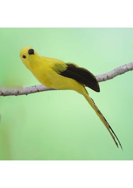 Macaw Yapay Kuşlar Kuş Papağan Modeli Veranda Avlusu Çim Peyzajı Sarı (Yurt Dışından) indirimleri