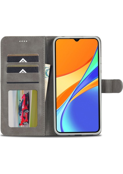 Xiaomi Redmi 9c Uyumlu Telefon Kabı - Gri (Yurt Dışından)