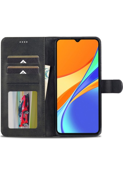 Xiaomi Redmi 9c Uyumlu Telefon Kabı - Siyah (Yurt Dışından)