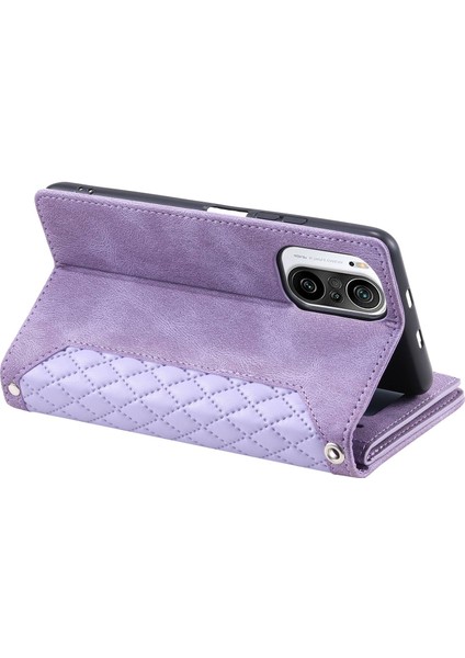 Xiaomi Poco F3 Uyumlu Telefon Kabı - Mor (Yurt Dışından)