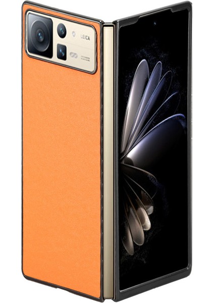 Xiaomi Mix Fold 2 Uyumlu Telefon Kabı - Turuncu (Yurt Dışından)