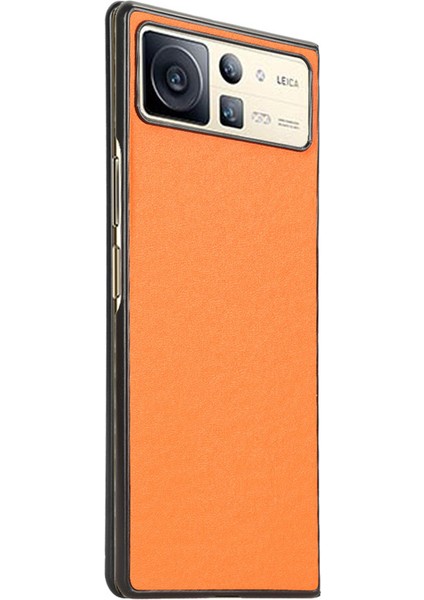 Xiaomi Mix Fold 2 Uyumlu Telefon Kabı - Turuncu (Yurt Dışından)