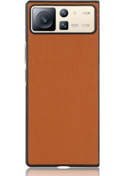 Xiaomi Mix Fold 2 Uyumlu Telefon Kabı - Kahverengi (Yurt Dışından) fırsatları
