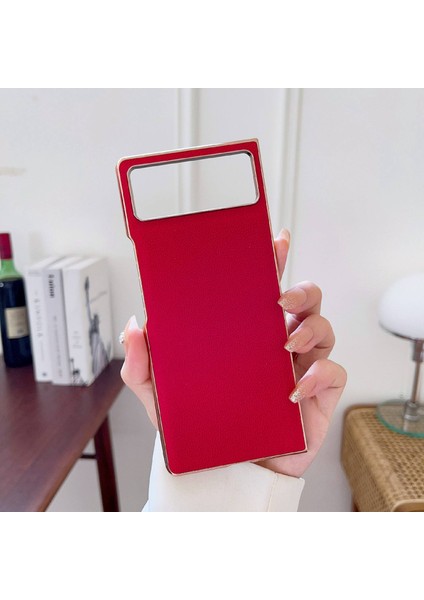 Xiaomi Mix Fold 2 Uyumlu Telefon Kabı - Kırmızı (Yurt Dışından) fırsatları