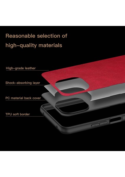 Xiaomi Mi 11 Lite Uyumlu Telefon Kabı - Kırmızı (Yurt Dışından) modelleri