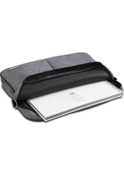 BND304-T300 Eko Serisi 15,6" Uyumlu-Notebook, Laptop Çantası GRI+T300 Kablosuz Mouse