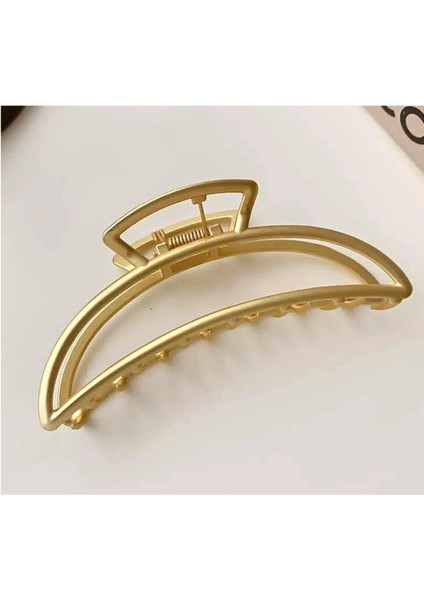 Büyük Metal Mandal Toka Gold