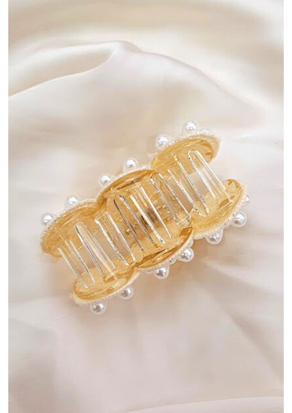 Dantel Çiçek Incili Şeffaf Mandal Toka fiyatları