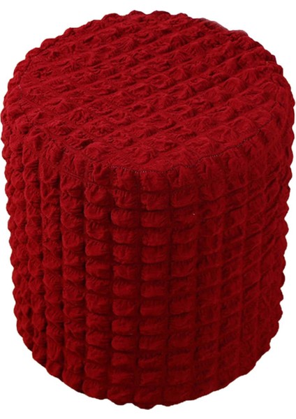 Osmanlı Kapak Ayak Dinlenme Dışkı Kapakları Oturma Odası Mobilya Kapak Ev Şarap Kırmızı(Yurt Dışından)