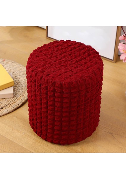 Osmanlı Kapak Ayak Dinlenme Dışkı Kapakları Oturma Odası Mobilya Kapak Ev Şarap Kırmızı(Yurt Dışından) fiyatları