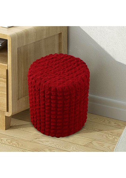 Osmanlı Kapak Ayak Dinlenme Dışkı Kapakları Oturma Odası Mobilya Kapak Ev Şarap Kırmızı(Yurt Dışından) fırsatları