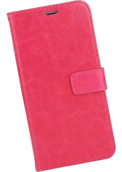 Kredi Kartı Yuvaları ile S10 E Flip Cüzdan Kapağı -, 14.7x7.8x1.3 cm Gül Kırmızı fiyatları