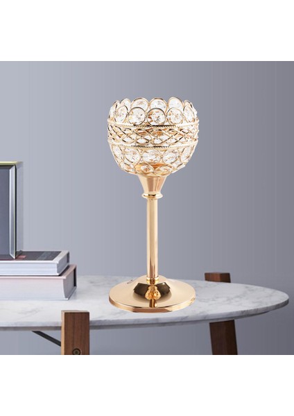 Parti Festivali Için Kristal Mum Tutucu Hediye Kasesi, Yıldönümü L indirimleri