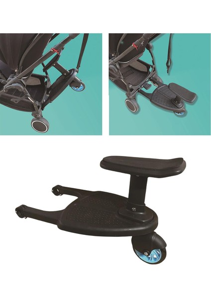 Çoğu Blue Markası Markası Için 2'den 1 Pram Board Universal Stoller Board fırsatları