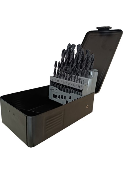 Hss-R Dın 338 25 Parça Metal Matkap Ucu Seti