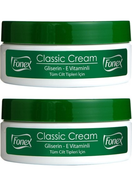 Klasik Nemlendirici Krem 175 ml 2 Adet fiyatları