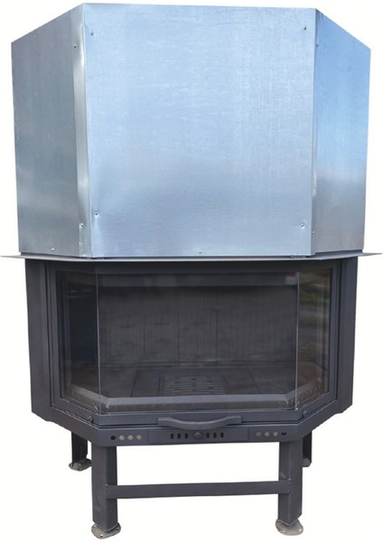 Prizma Asansörlü Şömine 80 Lik