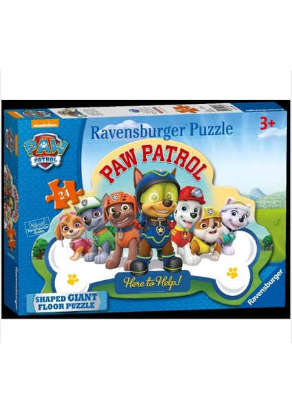 24 Parca Puzzle Paw Patrol