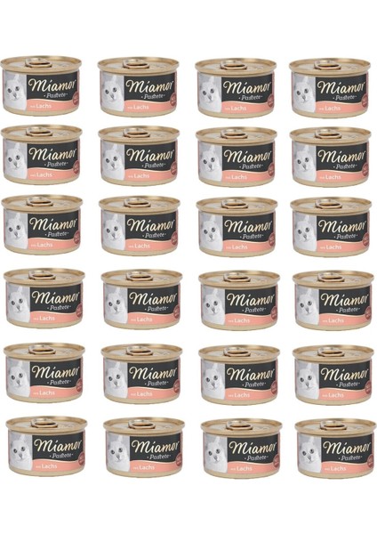Kedi Konserve Pastete Somonlu 85 Gr. (24 Adet)