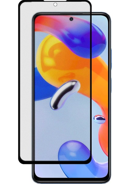 Xiaomi Redmi Note 11 - Note 11S 2022 Global Tam Kaplayan Çerçeveli Mat Cam Koruma - AL3124