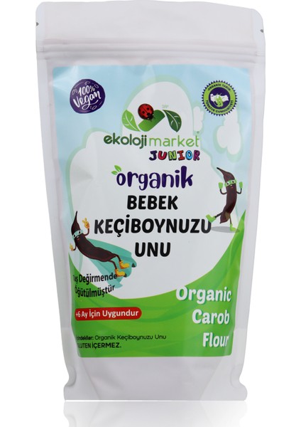 Organik Bebek Glutensiz Keçiboynuzu Unu