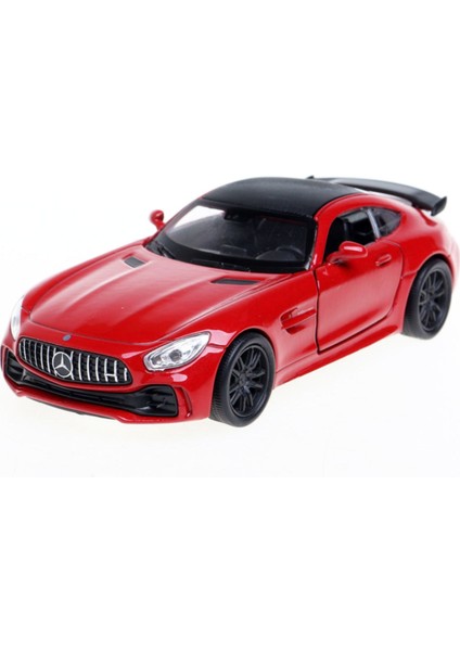1:34 Mercedes Amg Gt-R Diecast Ölçek 4'lü Set