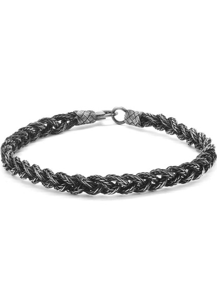 El Işçiliği Örgü Tasarım 1000 Ayar Gümüş Kazaz Bileklik fiyatları