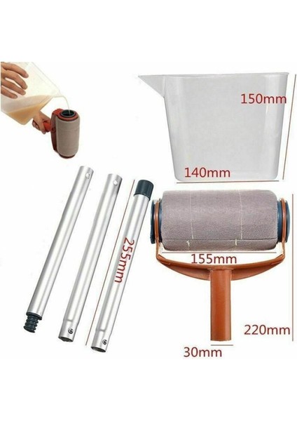 Damlatmayan Rulo Boya Fırçası Kolay Duvar Tavan Boyama Fırçası Pintar Facil modelleri