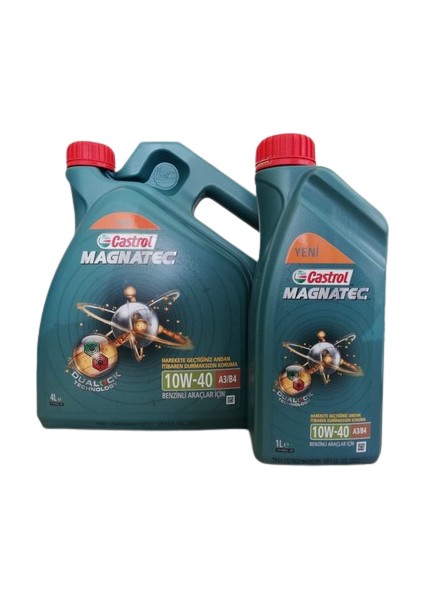 Magnatec A3/B4 10W-40 4 Litre + 1 Litre Motor Yağı ( Üretim Yılı: 2022 )