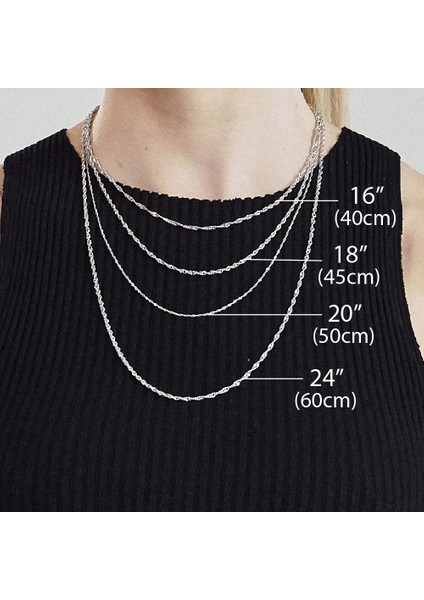 Ince Figaro Zincir 14 Ayar Gerçek Altın Zincir Kolye - Kalınlık: 2.40 mm (585 Damgalı)