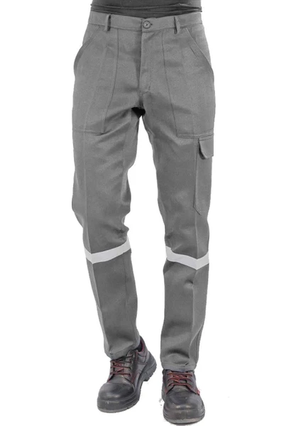 Ssm Sesam Grup 0202 7x7 Gabardin Reflektörlü Kargo Cepli Kİşlık İş Pantolonu