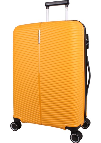 Ultra Light Kırılmaz Silikon 3 Lü Valiz Seti Sarı modelleri