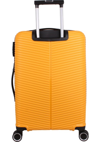 Ultra Light Kırılmaz Silikon 3 Lü Valiz Seti Sarı indirimleri