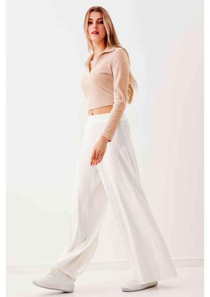 V Yaka Crop Bluz modelleri