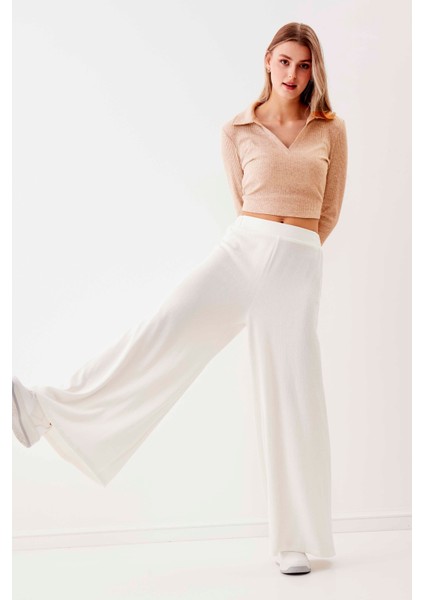 V Yaka Crop Bluz fırsatları