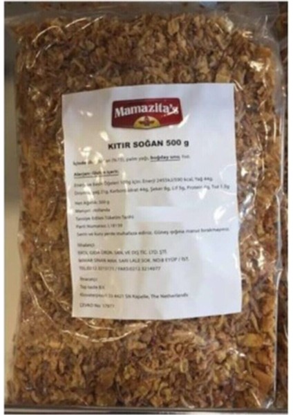Crispy Fried Onion Kızartılmış Kıtır Soğan Taneleri 1 kg