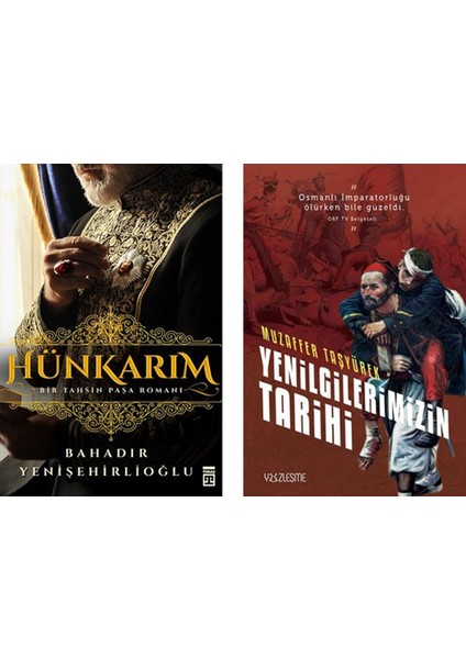 Hünkarım Bir Tahsin Paşa Romanı - Yenilgilerimizin Tarihi - 2 Kitap Set