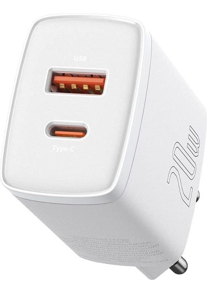 Compact Qc 20W Şarj Cihazı Beyaz