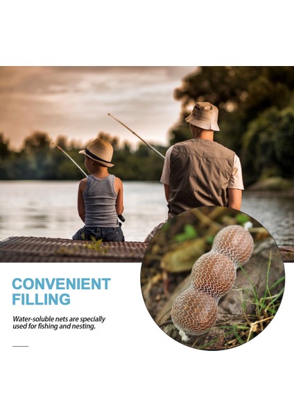 5m Pva 37MM Geniş Örgü Dolum Sazan Balıkçılık Çorabı Boilie Yem Sarma Çantaları fiyatları