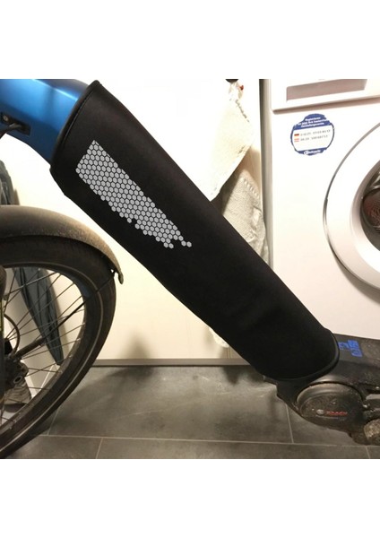 E-Bike Pil Koruyucu Kapak Reflektörlü, Soğuk ve Kire Karşı Korur, Evrensel Koruma Kapağı Çoğu Bisiklet Çerçevesine Uygun(Yurt Dışından) indirimleri