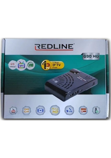 G 90 HD 1 Yıl Free IP  Full HD Uydu Alıcı